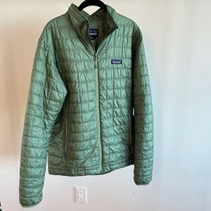 Patagonia Sage Green Nano Puff Jacket